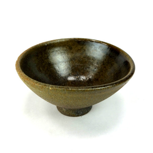 small raku teacup