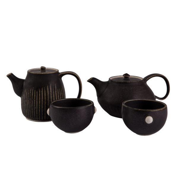 Black Finish Teaware