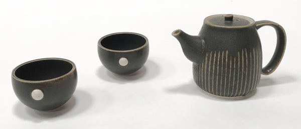 Black Finish Teaware