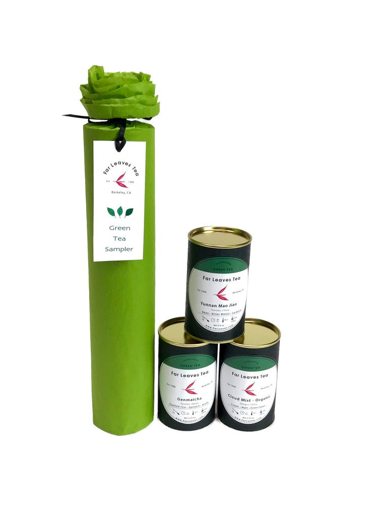 Green Tea Sampler Far Leaves Tea