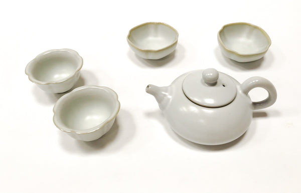 White Ceramic Teaware